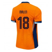 Camiseta Países Bajos Donyell Malen #18 Primera Equipación Replica Eurocopa 2024 mangas cortas